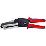 KNIPEX Schere für Kunststoffe und Kabelkanäle 95 02 21 rot/blau, Länge 275mm
