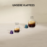 Krups Nespresso Inissia XN 1001, Kapselmaschine weiß/schwarz