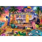 Schmidt Spiele Jeff Haynie: Mit dem Wohnwagen am Meer, Puzzle 1000 Teile