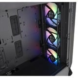 Thermaltake Ceres 500 TG ARGB Black, Tower-Gehäuse schwarz, Tempered Glass
