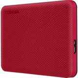 Toshiba Canvio Advance 1 TB, Externe Festplatte rot, Micro-USB-B 3.2 Gen 1 (5 Gbit/s)