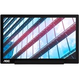 AOC I1601P, LED-Monitor 40 cm (16 Zoll), schwarz, FullHD, USB-C, 60 Hz, IPS