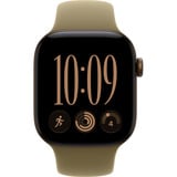 Apple Watch Series 12, Smartwatch bronze, Aluminium, 42 mm, Sportarmband Oliv M/L, Cellular