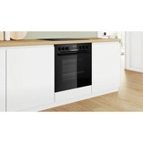 Bosch HND615LS67 Serie 6, Herdset schwarz