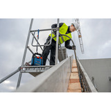 Bosch Professional PRO GDI38-500 Betonrüttler, Verdichter schwarz/blau, 38 mm Rüttelkopf