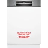 Bosch SBI4ECS28E Serie 4, Spülmaschine edelstahl (gebürstet), 60 cm, Home Connect, XXL