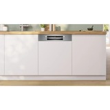 Bosch SBI4ECS28E Serie 4, Spülmaschine edelstahl (gebürstet), 60 cm, Home Connect, XXL