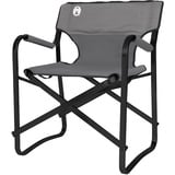 Coleman Steel Deck Chair 2000038340, Camping-Stuhl grau/schwarz