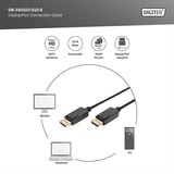 Digitus DisplayPort Anschlusskabel, Full HD 1080p schwarz, 1 Meter