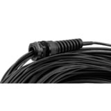 Digitus Glasfaser Universal Breakout Kabel, Duplex, LC/UPC Stecker, Multimode OM4 schwarz, 75 Meter, vorkonfektioniert