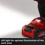 EINHELL Professional Akku-Bohrschrauber TP-CD 18 Li Brushless - Solo, 18Volt rot/schwarz, ohne Akku und Ladegerät