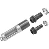 GARDENA Metall-Saugfilter mit Rückflussstop, 19mm (3/4") / 25mm (1") grau/silber, mit Aufhängeöse