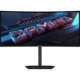 GIGABYTE GS34WQCA, Gaming-Monitor 86.4 cm (34 Zoll), schwarz, WQHD, VA, Curved, FreeSync-Premium, Adaptive-Sync, 120Hz Panel