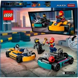 LEGO 60400 City Go-Karts mit Rennfahrern, Konstruktionsspielzeug 