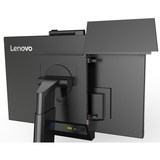 Lenovo ThinkCentre TIO24 Gen3 Generalüberholt, LED-Monitor 60.5 cm (23.8 Zoll), schwarz, FullHD, IPS, Webcam, Lautsprecher