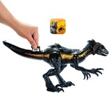 Mattel Jurassic World Indoraptor Dino (Dino Tracker) inkl. AR Track-Code, Spielfigur 