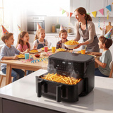 Medion Life P25 XXL Flex M Heißluftfritteuse MD100057 schwarz