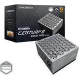 Montech CENTURY II 1050, PC-Netzteil silber, 1x 12-Pin High Power GPU, 6x PCIe, Kabelmanagement, 1050 Watt