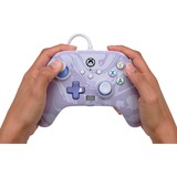 PowerA Enhanced Wired Controller for Xbox Series X|S, Gamepad lavendel, Lavender Swirl