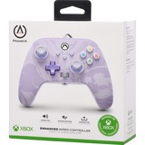 PowerA Enhanced Wired Controller for Xbox Series X|S, Gamepad lavendel, Lavender Swirl