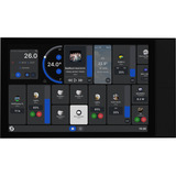 Shelly Wall Display XL, Bedienteil silber