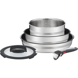 Tefal Jamie Oliver INGENIO Pfannen- und Topf-Set edelstahl, 5-teilig