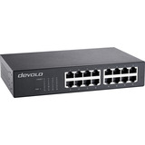 devolo Gigabit Ethernet Switch 16 Port 7235 schwarz