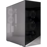 ARCTIC Xtender VG Mirror Black Design, Tower-Gehäuse schwarz, Tempered Glass x 2 (verspiegelt)