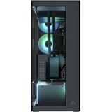 ARCTIC Xtender VG Mirror Black Design, Tower-Gehäuse schwarz, Tempered Glass x 2 (verspiegelt)