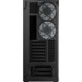 ARCTIC Xtender VG Mirror Black Design, Tower-Gehäuse schwarz, Tempered Glass x 2 (verspiegelt)