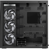 ARCTIC Xtender VG Mirror Black Design, Tower-Gehäuse schwarz, Tempered Glass x 2 (verspiegelt)