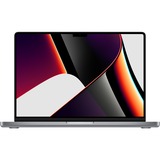 Apple MacBook Pro (14") 2021 CTO, Notebook grau, M1 Max 24-Core GPU, macOS Ventura, Griechisch, 120 Hz Display, 4 TB SSD