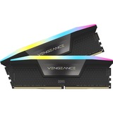 Corsair DIMM 32 GB DDR5-5600 Kit, Arbeitsspeicher schwarz, CMH32GX5M2B5600C36, Vengeance RGB
