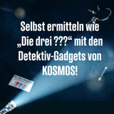 KOSMOS Die drei ??? Alarm-Handschellen, Detektiv-Sets 