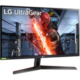 LG UltraGear 27GN800P-B, Gaming-Monitor 68.5 cm (27 Zoll), schwarz/rot, QHD, IPS, HDMI, DisplayPort, G-Sync kompatibel, AMD Free-Sync Premium, 144Hz Panel