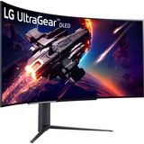 LG UltraGear 45GR95QE-B, OLED-Monitor 113 cm (45 Zoll), schwarz, QHD, Adaptive-Sync, Curved, 240Hz Panel