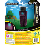 Moose Toys Heroes of Goo Jit Zu - Minecraft Heldenpack Enderman, Spielfigur 