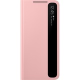 SAMSUNG Clear View Cover, Handyhülle pink, Samsung Galaxy S21 5G