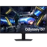 Samsung Odyssey G70D S27DG702EU, Gaming-Monitor 68 cm (27 Zoll), schwarz, UltraHD/4K, IPS, Samsung TV Plus, Gaming Hub, 144Hz Panel