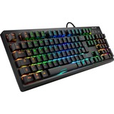 Sharkoon SKILLER SGK30, Gaming-Tastatur schwarz, DE-Layout, Huano Red