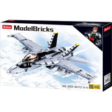 Sluban ModelBricks F/A-18E Super Bumblebee, Konstruktionsspielzeug 
