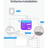 SwitchBot Relay Switch Garage, Relais violett