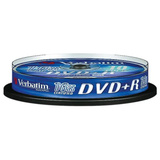Verbatim DVD+R 4,7 GB, DVD-Rohlinge 16fach, 10 Stück