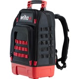 Wiha Werkzeugrucksack electric Set, Werkzeug-Set schwarz/rot, 27-teilig, mit Rucksack