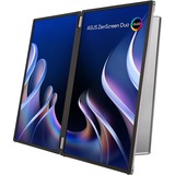 ASUS ZenScreen Duo OLED MQ149CD, LED-Monitor 53.3 cm (21 Zoll), silber, 2xFullHD, faltbar, Dual USB-C, Mini-HDMI
