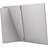ASUS ZenScreen Duo OLED MQ149CD, LED-Monitor 53.3 cm (21 Zoll), silber, 2xFullHD, faltbar, Dual USB-C, Mini-HDMI