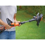 BLACK+DECKER Akku-Rasentrimmer STC1840EPC, 18Volt orange/schwarz, Li-Ionen Akku 4,0Ah