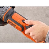 BLACK+DECKER Akku-Winkelschleifer BCG720N, 18Volt schwarz/orange, ohne Akku und Ladegerät