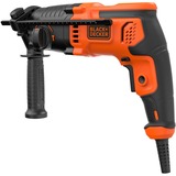 BLACK+DECKER Bohrhammer BEHS01K-QS schwarz/orange, 650 Watt, Koffer