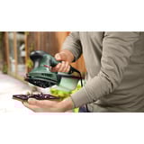 Bosch Multischleifer PSM 200 AES + 29-teiliges Zubehör-Set grün, 200 Watt, SystemBox